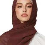 Georgette Hijab For Womens | Plain Nakab For Womens | Muslim Wear Hijab | Modest Hijab for Women | Pretty Color For Womens | (70 * 180cm)