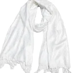 Women And Girl's Fancy Viscose Self Jaquard 3D Design Scarf, Stole
