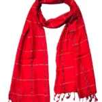 Women And Girl's Fancy Viscose Jhanda Checked Scarves, Scarf, Stole